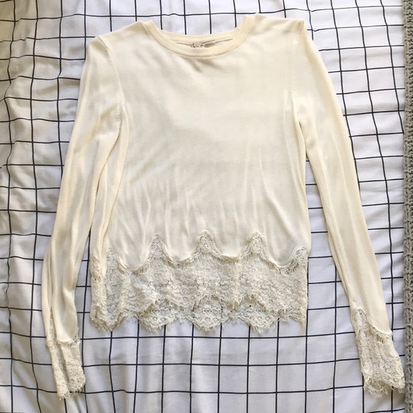 H&M Sweaters - HM Lace Long-Sleeve